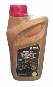 1 litre mak lubricants 4t nxt semi synthetic engine oil