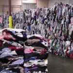 cotton color t shirt rags