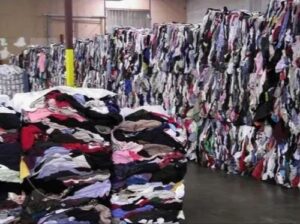 cotton color t shirt rags