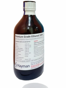 Hayman Premium Grade Ethanol 99% 1 hayman premium grade ethanol 99