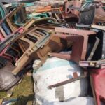 plastic chair scrap