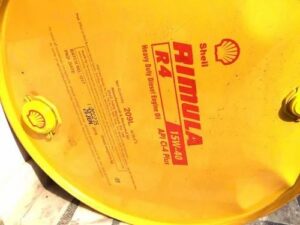 rimula shell lubricating oil