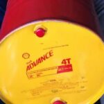 shell advance 4t ax5 20w40 premium mineral motorcycle engine oilbarrel of 210 litre