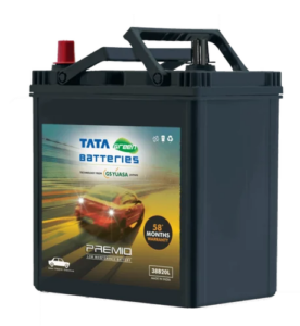 tata 40b20l bh green car battery