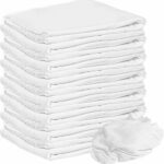 white cotton rags