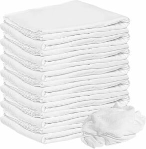 White Cotton Rags 1 white cotton rags