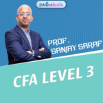 cfa level 3 common core with specialized pathway portfolio management by prof sanjay saraf