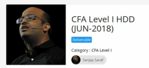 cfa level i course