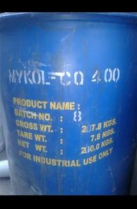mykol co 400 fatty acid ethoxylate