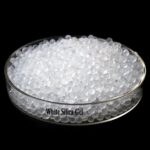 white silica gel beads
