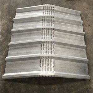 0 50mm crimp curved sheet