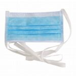 3 ply face mask tie on
