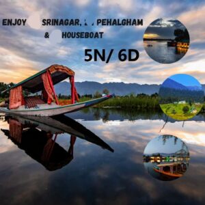 5n 6d kashmir ex jammu kashmir pahalgam tour package service