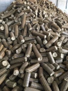 6mm biomass pine wood briquettes
