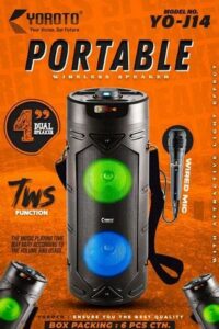 Bluetooth Speaker Yo J14 1 bluetooth speaker yo j14