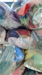 cotton chindi waste