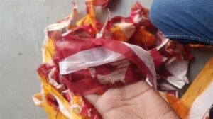 Cotton Waste Colour Chindi 1 cotton waste colour chindi