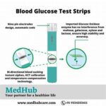 glucometer plastic strip