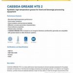 high temperature food grade grease cassida hts 2