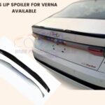 hyundai verna lip spoiler