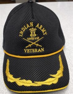 Indian Army Veteran Cap 1 indian army veteran cap