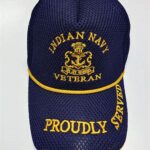 indian navy veteran sea cap