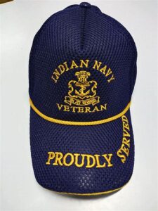 indian navy veteran sea cap