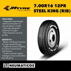 jk steel king tyre