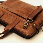 leather office bag