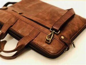 leather office bag