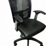 mbtc low back mesh revolving office chair