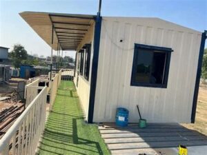 mild steel portable beach house