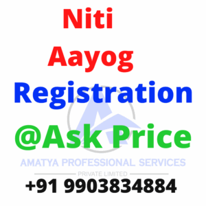 niti aayog registration service