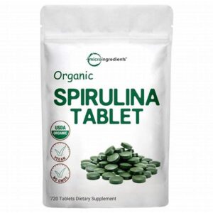 organic spirulina tablets