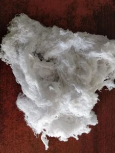 Raw White Cotton Waste 1 raw white cotton waste