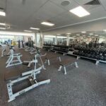 rectangular gym rubber roll