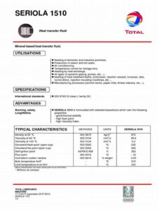 seriola 1510 heat transfer fluids 1