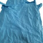 sky blue cotton waste cloth