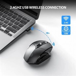 verilux wireless 2 4ghz rechargeable mouse
