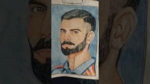 virat kohli sketch