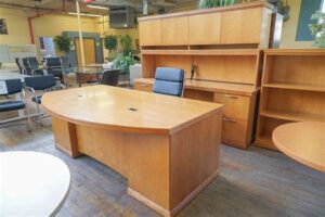 wooden office furniture