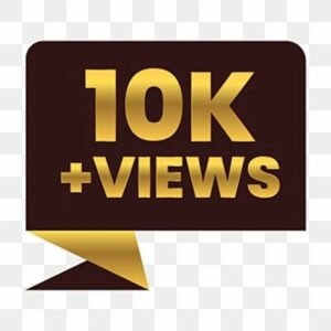 10k youtube video likes