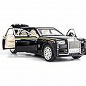 Alloy Metal Pull Back Die-cast Car Roll Royce Metal Pullback Toy Car With Openable Doors & Light 1 alloy metal pull back die cast car roll royce metal pullback toy car with openable doors light