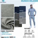 explore superior sportswear fabrics here as munch milanze with soft feel
