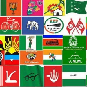 flag national and election party