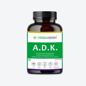 herbawish new a d k adk vitamin a d3 k2 60 capsules