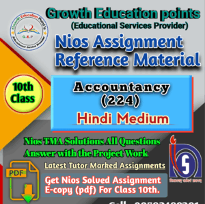 nios class 10 solved assignment 2025 all tma answer