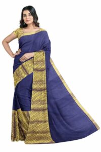 rani vasundhara sarees royal blue d1