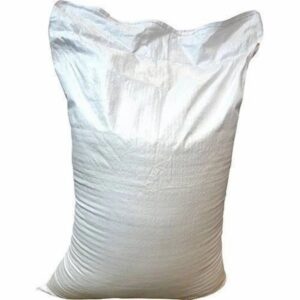 25kg white woven pp bags