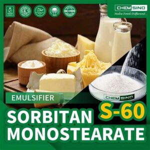 Sorbitan Monostearate Span 60 Chemical Powder 1 sorbitan monostearate span 60 chemical powder